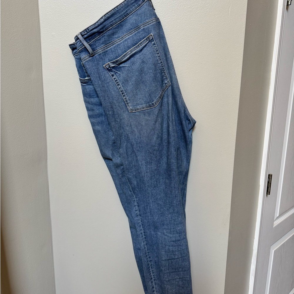 LOFT Plus Light Blue Denim Jeans